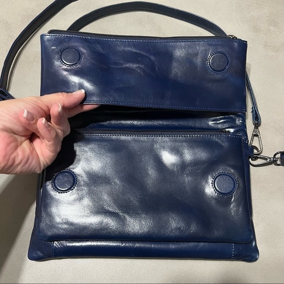 ROSY ROSE Genuine Leather Shoulder / Crossbody Purse - Picture 4 of 9
